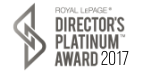 Royal LePage Director's Platinum Award 2017